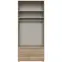 Szekrénytest Moduklix 99,4x230,1 Tölgy Mouvella,5