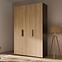 Szekrénytest Moduklix 74,4x204,5 Tölgy Mauvella,8