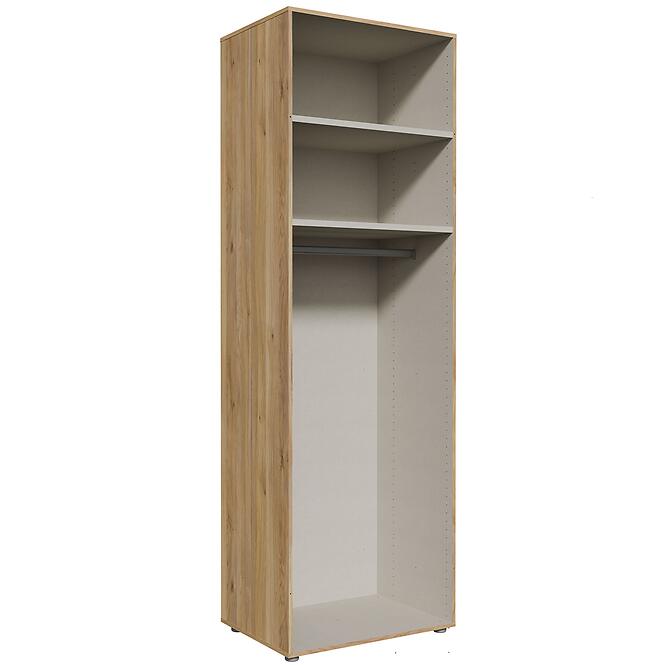 Szekrénytest Moduklix 74,4x230,1 Tölgy Mauvella