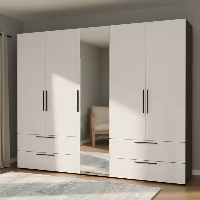 Szekrénytest Moduklix 49,7x204,5 fehér