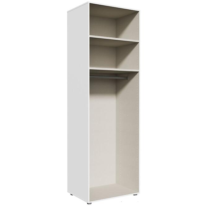 Szekrénytest Moduklix 74,4x230,1 fehér