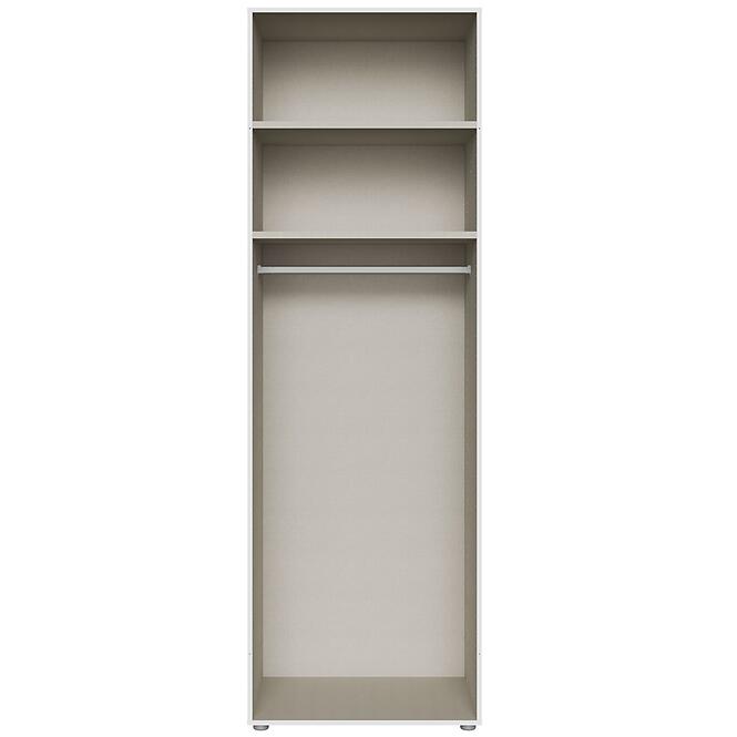 Szekrénytest Moduklix 74,4x230,1 fehér