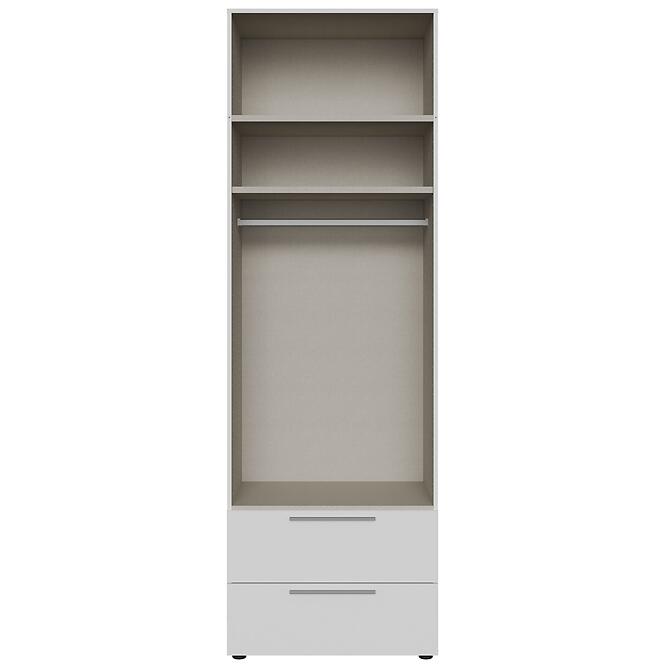 Szekrénytest Moduklix 74,4x230,1 fehér