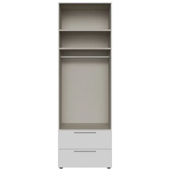 Szekrénytest Moduklix 74,4x230,1 fehér,4