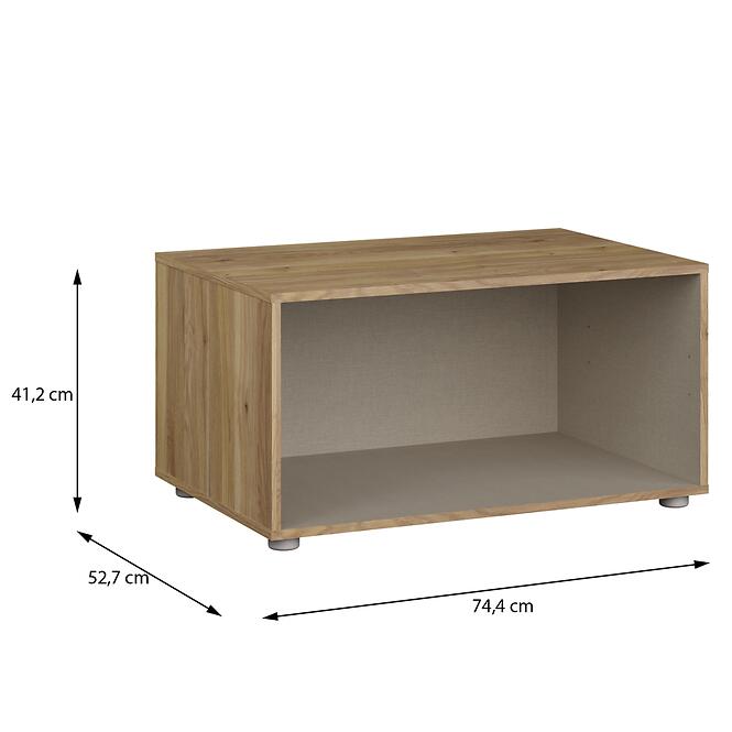 Szekrényállvány Moduklix 74,4 Tölgy Mouvella