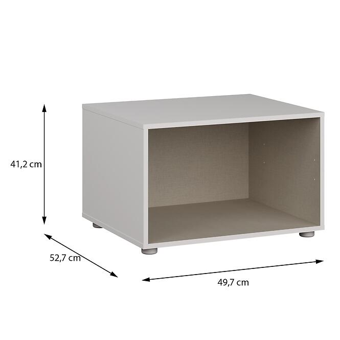 Szekrényállvány Moduklix 49,7 fehér