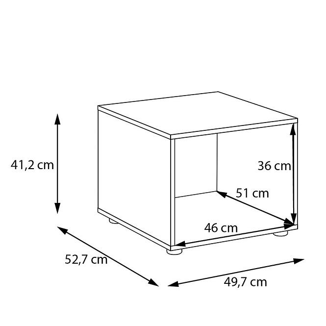Szekrényállvány Moduklix 49,7 Homok