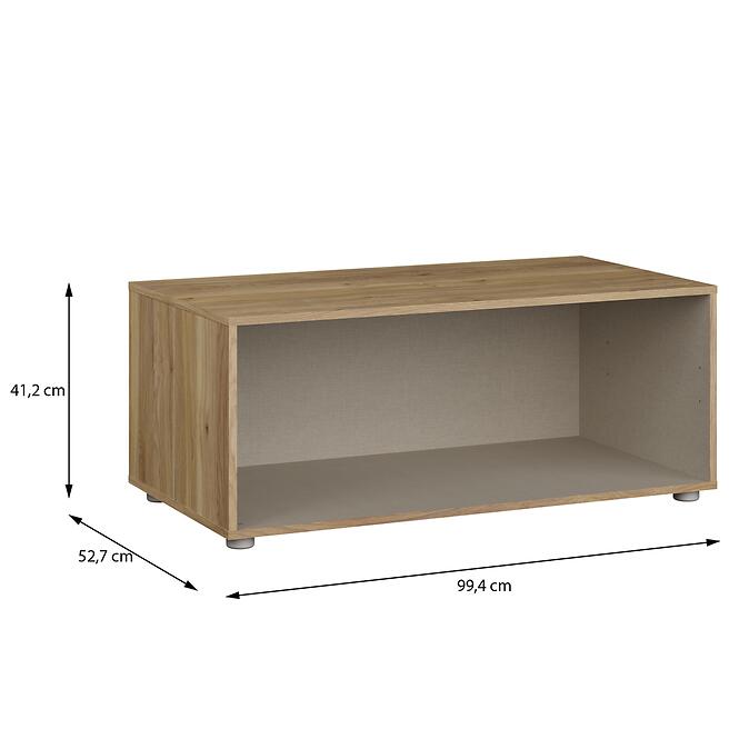 Szekrényállvány Moduklix 99,4 fehér  Fényes