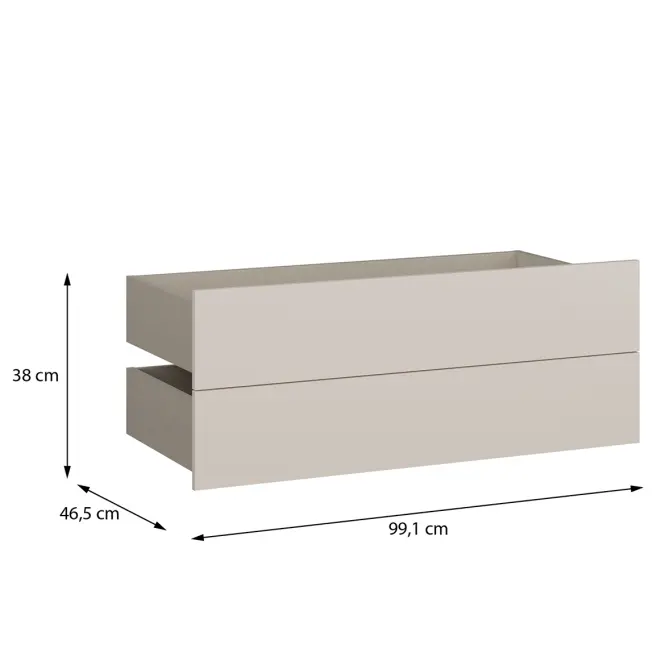 Fiókok 2 db Moduklix A hadtest hez 99,1 Homok,2
