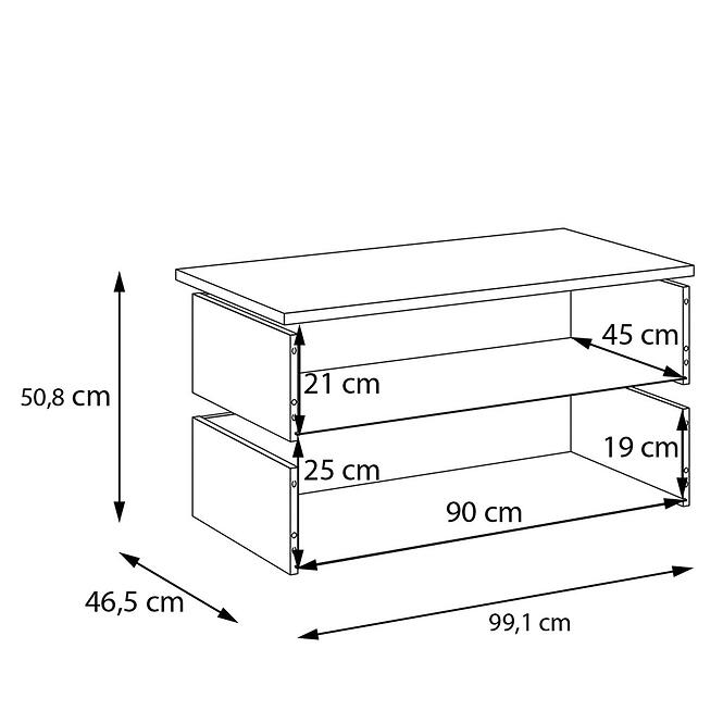 Fiókok 2 db Moduklix A hadtest hez 99,1 Homok,7