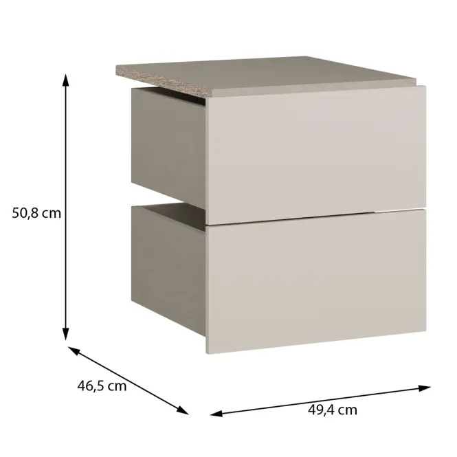 Fiókok 2 db Moduklix A hadtest hez 49,4 Homok