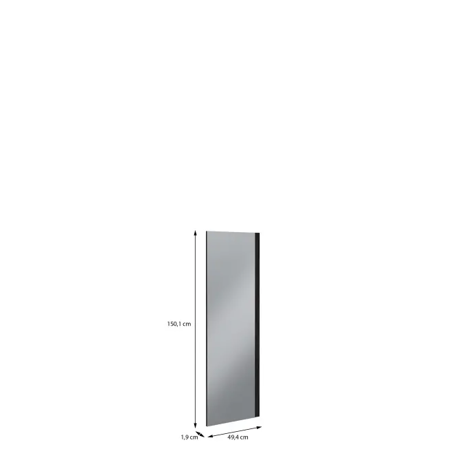 Szekrény eleje Rövid TükörrelModuklix 150,1x49,4 Tölgy Cabezone,3