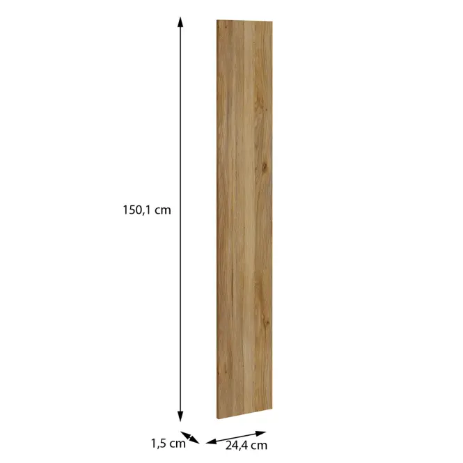 Szekrény eleje Rövid Moduklix 150,1x25 Tölgy Mauvella