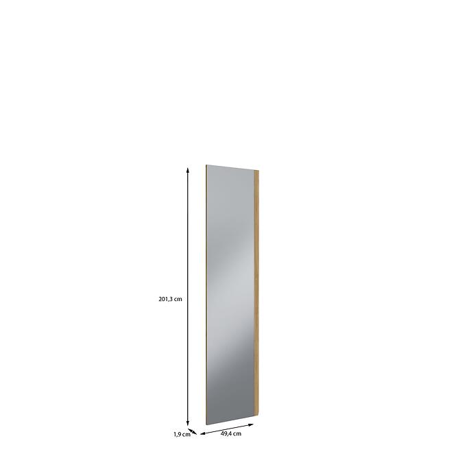 Szekrény eleje TükörrelModuklix 201,3x49,4 Tölgy Mauvella