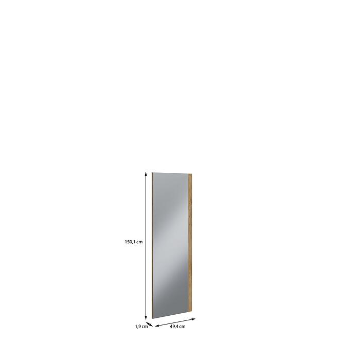 Szekrény eleje Rövid TükörrelModuklix 150,1x49,4 Tölgy Mauvella,3