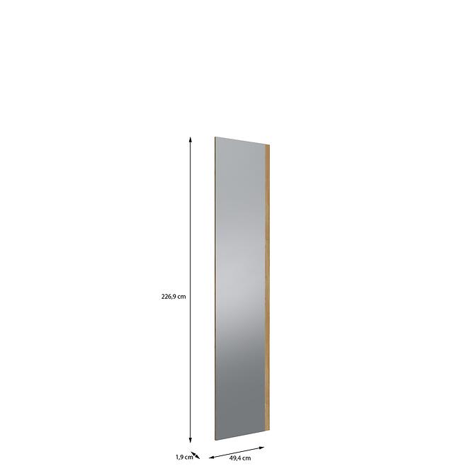 Szekrény eleje TükörrelModuklix 226,9x49,4 Tölgy Mauvella