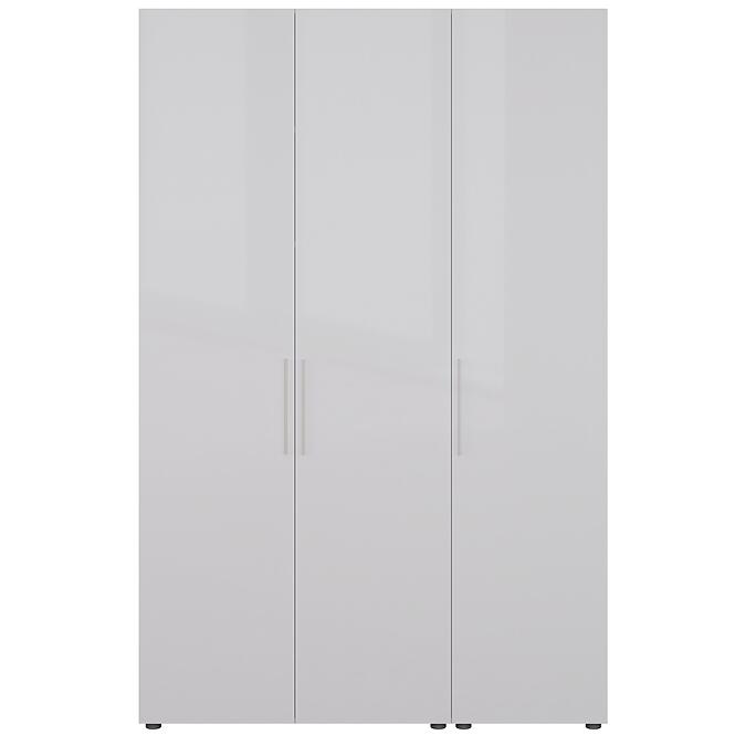 Szekrény eleje Moduklix 226,9x49,4 fehér  Fényes