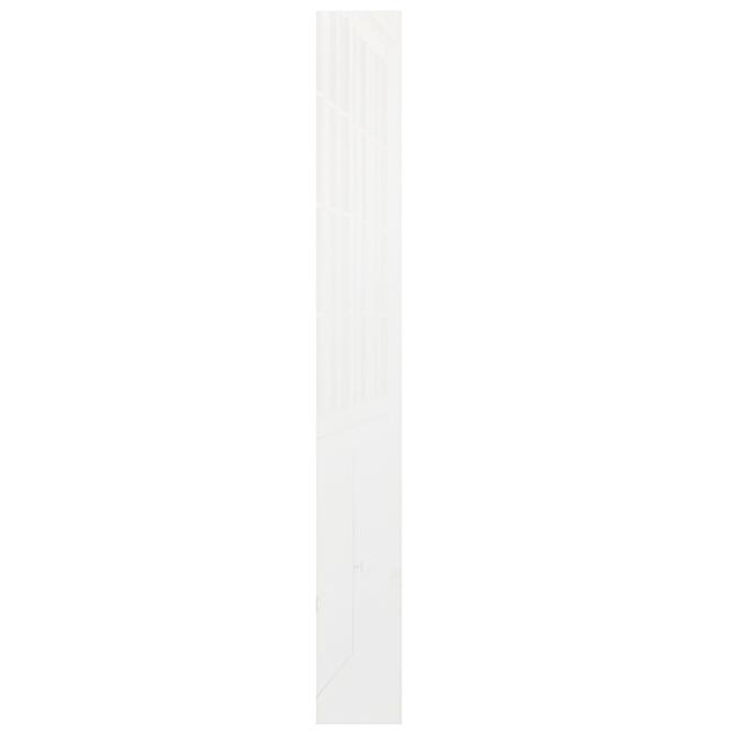 Szekrény eleje Moduklix 201,3x24,4 fehér  Fényes