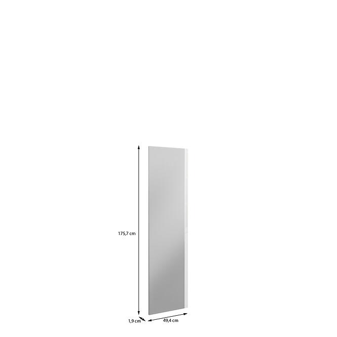 Szekrény eleje Rövid TükörrelModuklix 175,7x49,4 fehér  Fényes
