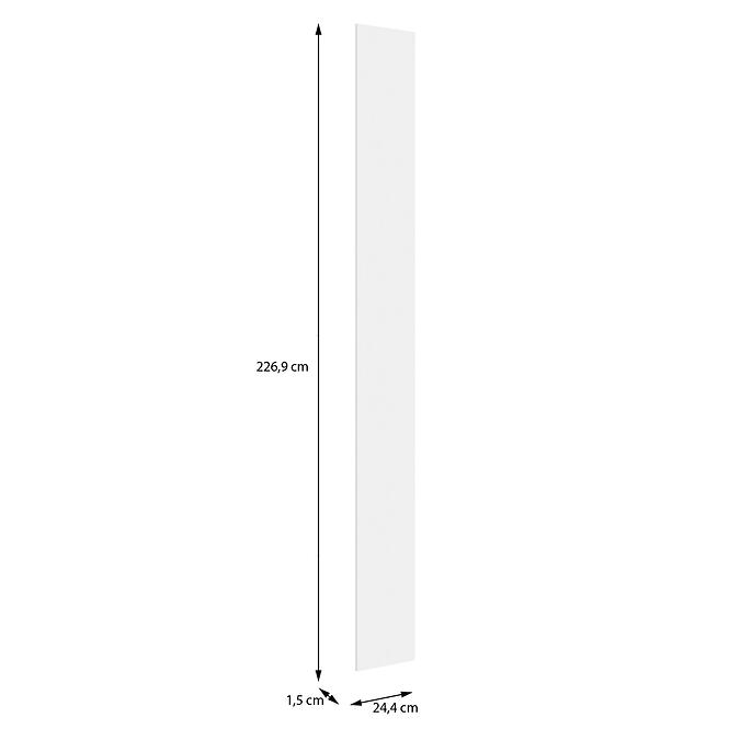 Szekrény eleje Magas Moduklix 226,9x24,4 fehér