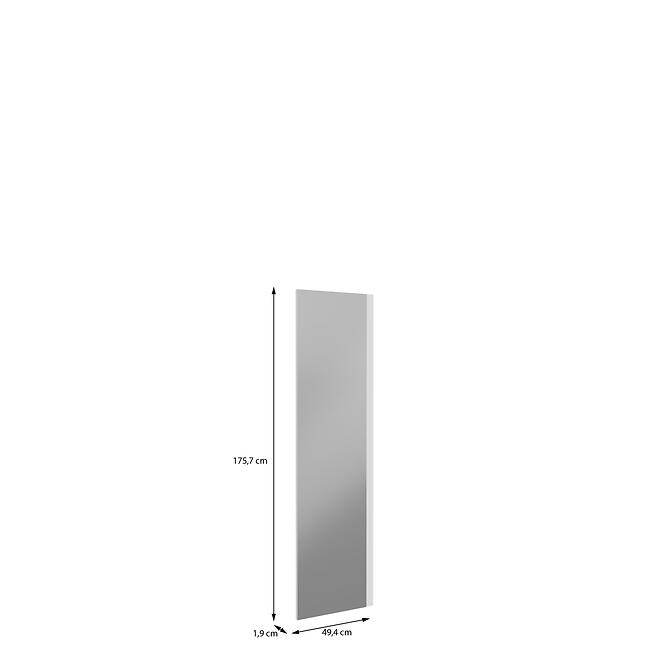 Szekrény eleje Rövid TükörrelModuklix 175,7x49,4 fehér