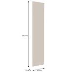 Szekrény eleje Magas Moduklix 226,9x49,4 Homok