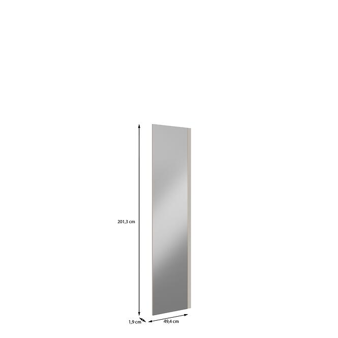Szekrény eleje TükörrelModuklix 201,3x49,4 Homok