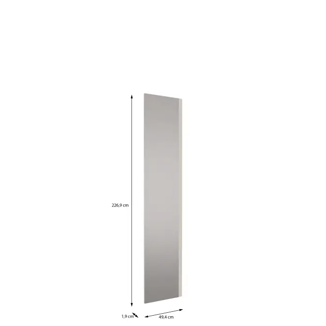 Szekrény eleje TükörrelModuklix 226,9x49,4 Homok