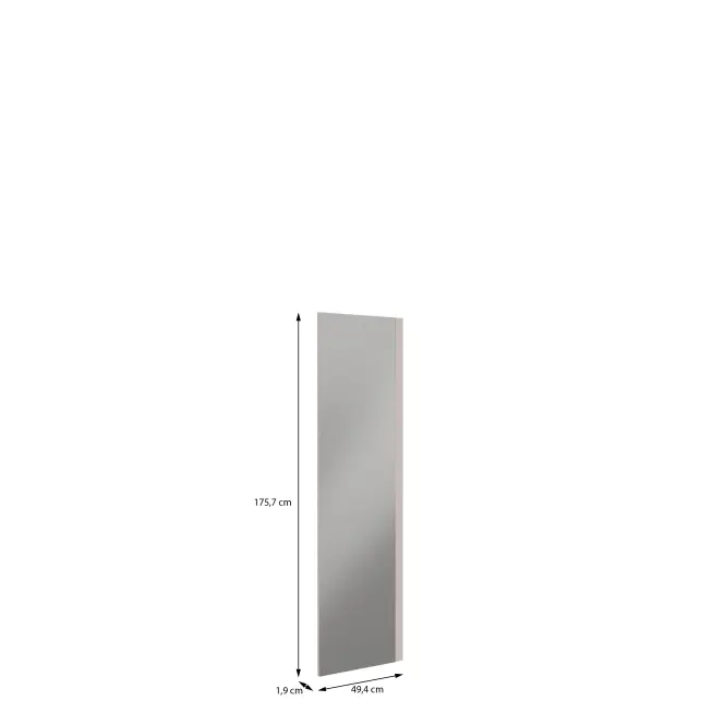 Szekrény eleje Rövid TükörrelModuklix 175,7x49,4 Homok,3