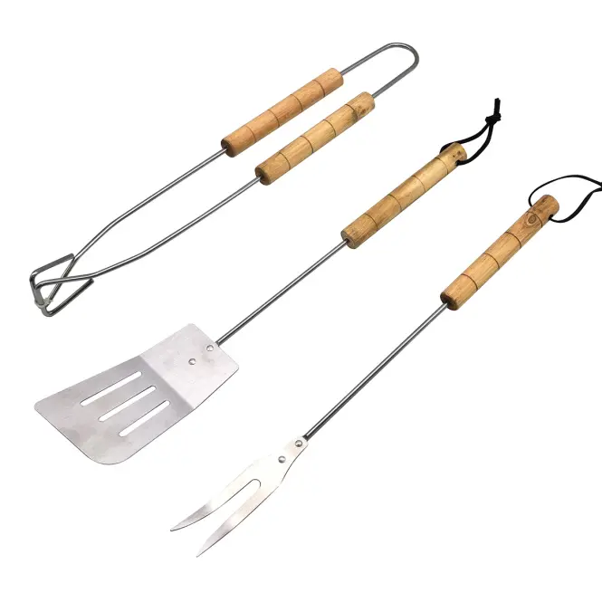3 RÉSZES GRILLEZŐESZKÖZ-KÉSZLET KY4339AS