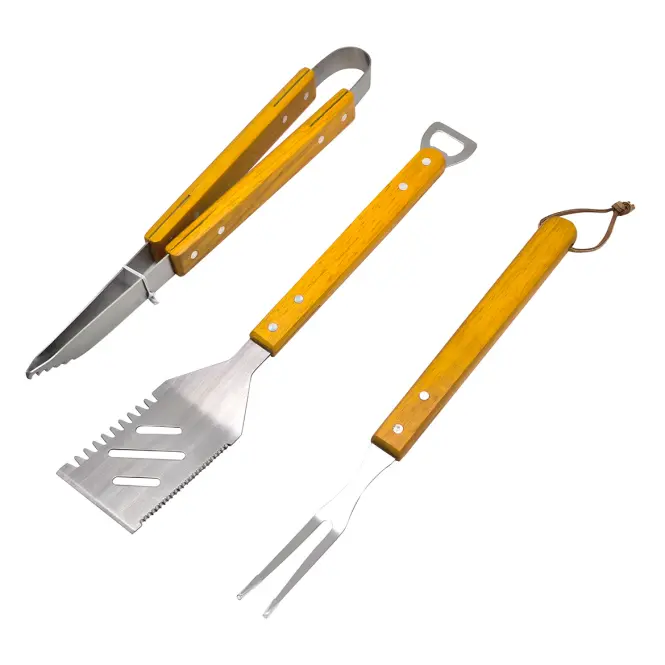 3 RÉSZES GRILLEZŐESZKÖZ-KÉSZLET KY49047A