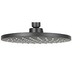 Zuhanyfej Round Black 20 cm