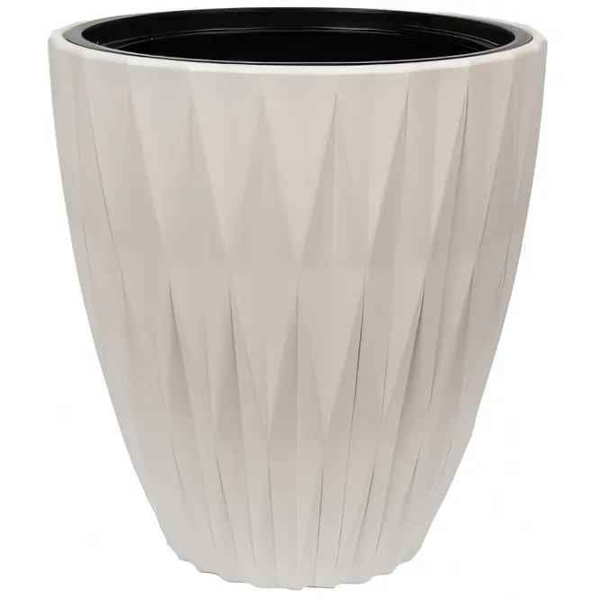 Virágcserép Caro 30 fehér 5780-011