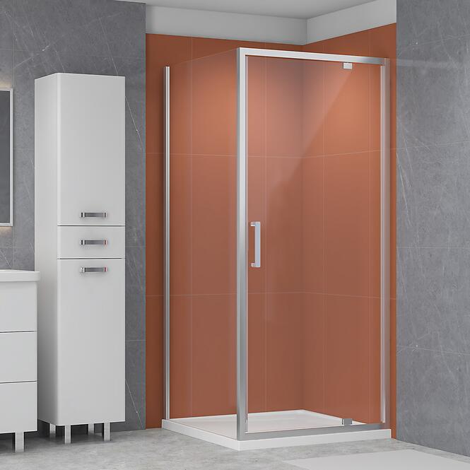Zuhanykabin Modo 90x80 króm