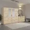 Szett szekrény Belluno 240 artisan + komód Belluno 150,3