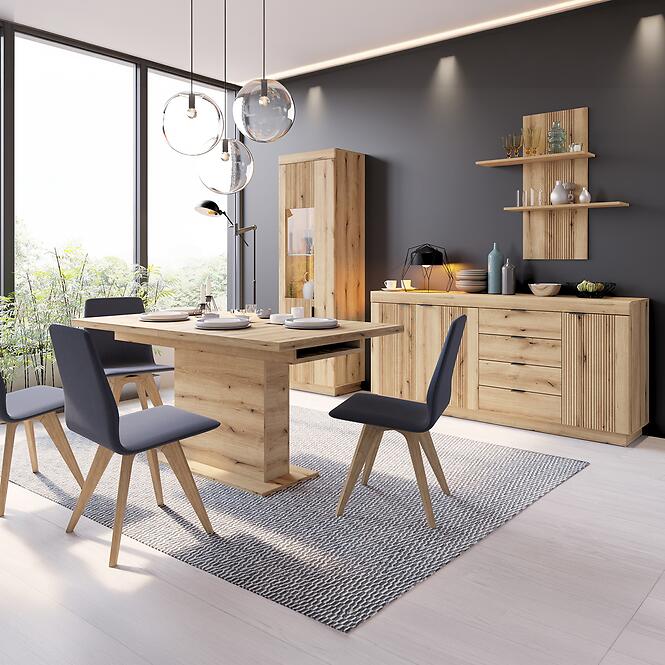 Komód Delamar 3d4s Tölgy Coast Evoke /PVC Dce,4