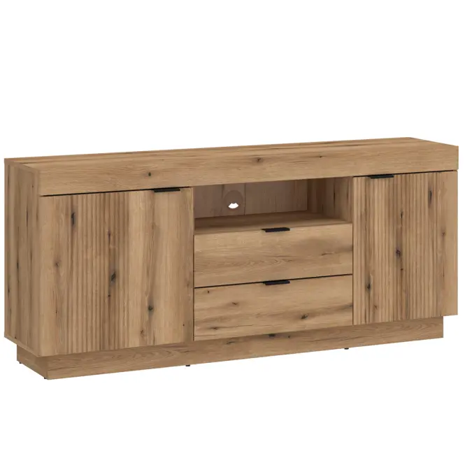 Komód Rtv Delamar 2d2s Tölgy Coast Evoke /PVC Dce