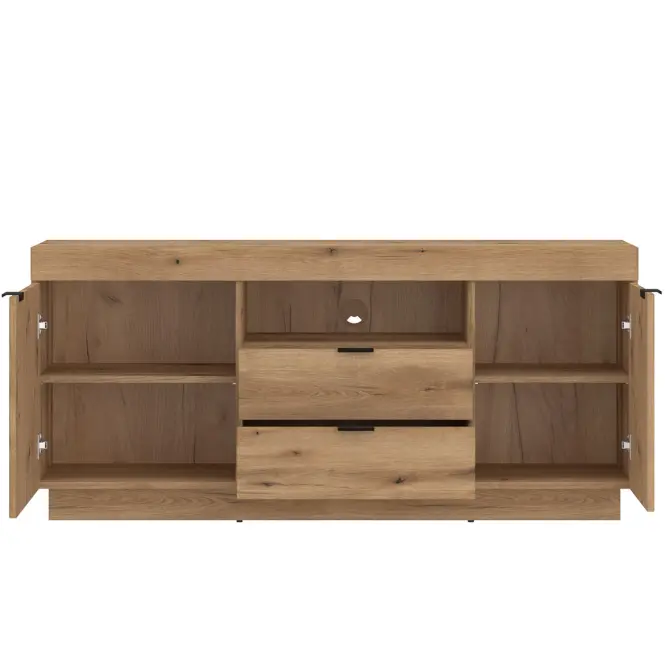 Komód Rtv Delamar 2d2s Tölgy Coast Evoke /PVC Dce
