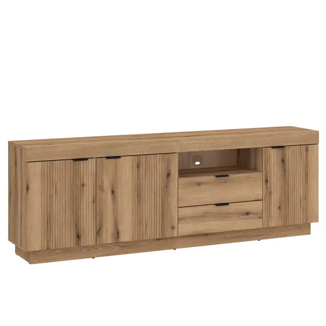 Komód Rtv Delamar 3d2s Tölgy Coast Evoke /PVC Dce