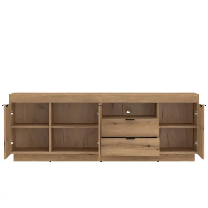 Komód Rtv Delamar 3d2s Tölgy Coast Evoke /PVC Dce