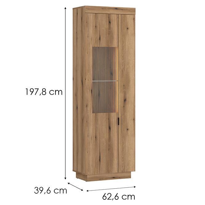 Vitrin Delamar Dlav01l 2d Tölgy Coast Evoke /PVC Dce