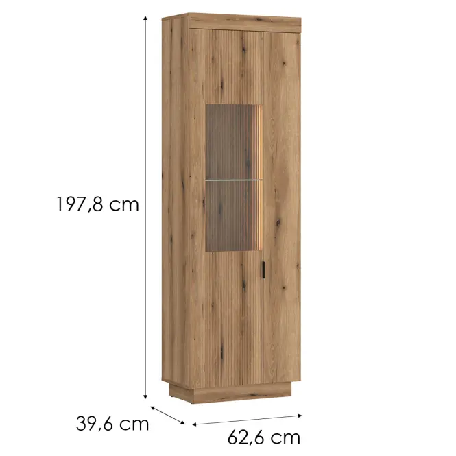 Vitrin Delamar Dlav01l 2d Tölgy Coast Evoke /PVC Dce,2
