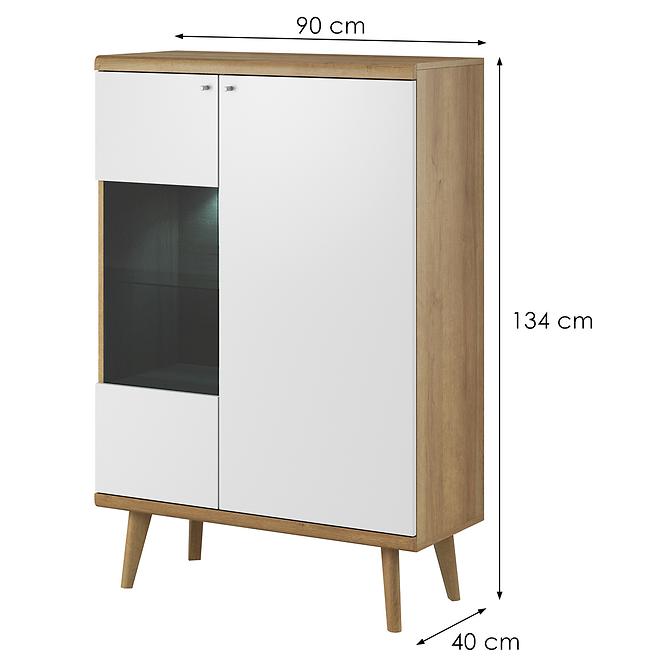 Vitrin Primo PWT90 tölgy riviera