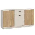 Komód Mosano LUSK101 3D1S tölgy cremona/kasmír