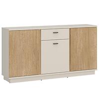 Komód Mosano LUSK101 3D1S tölgy cremona/kasmír