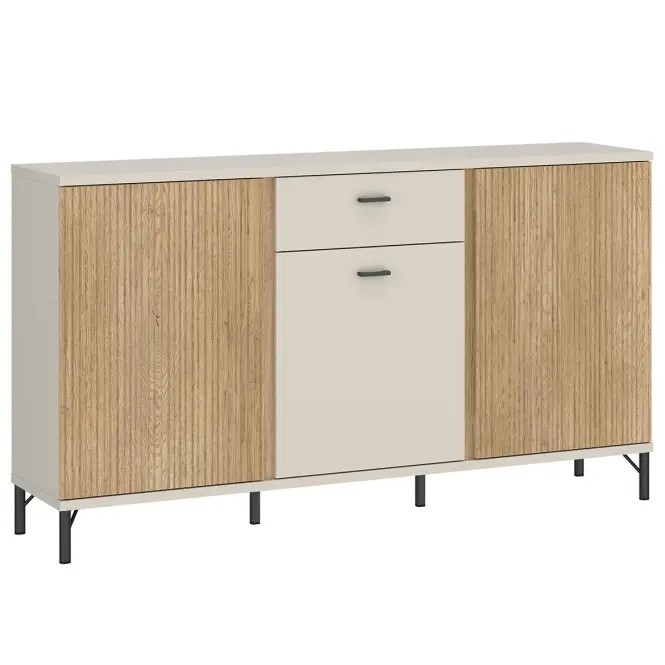 Komód Mosano LUSK101 3D1S tölgy cremona/kasmír,5
