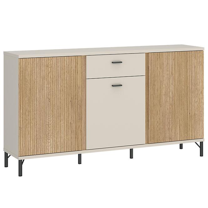 Komód Mosano LUSK101 3D1S tölgy cremona/kasmír,5