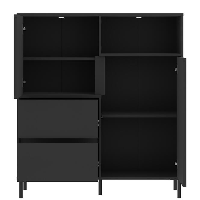 Komód Avenale AVEK03 U139 2D2S antracit
