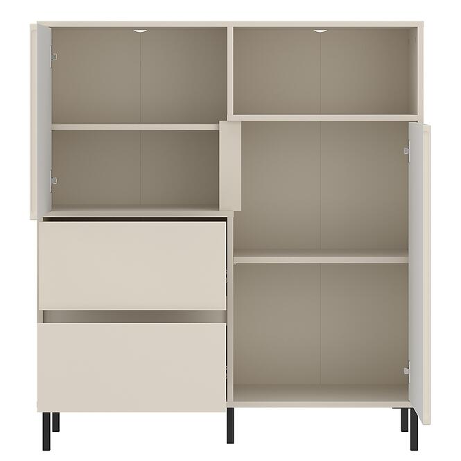 Komód Avenale AVEK03 U118 2D2S kasmír