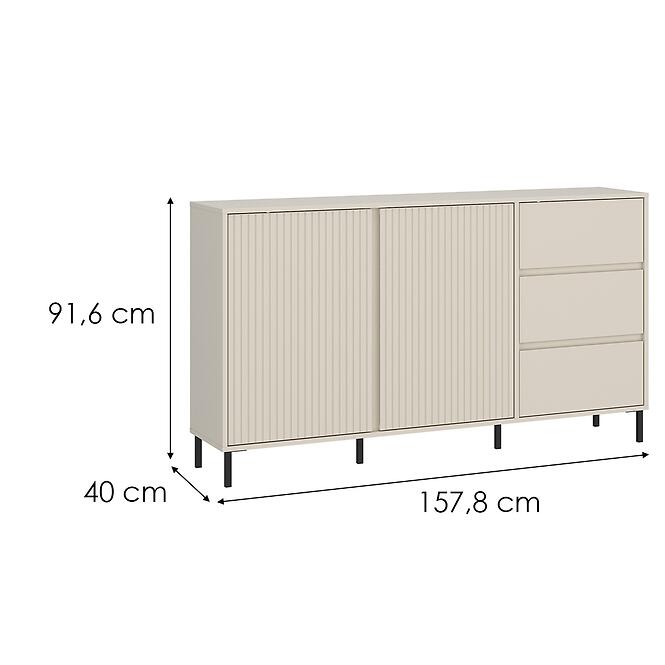 Komód Avenale AVEK01 U118 2D3S kasmír